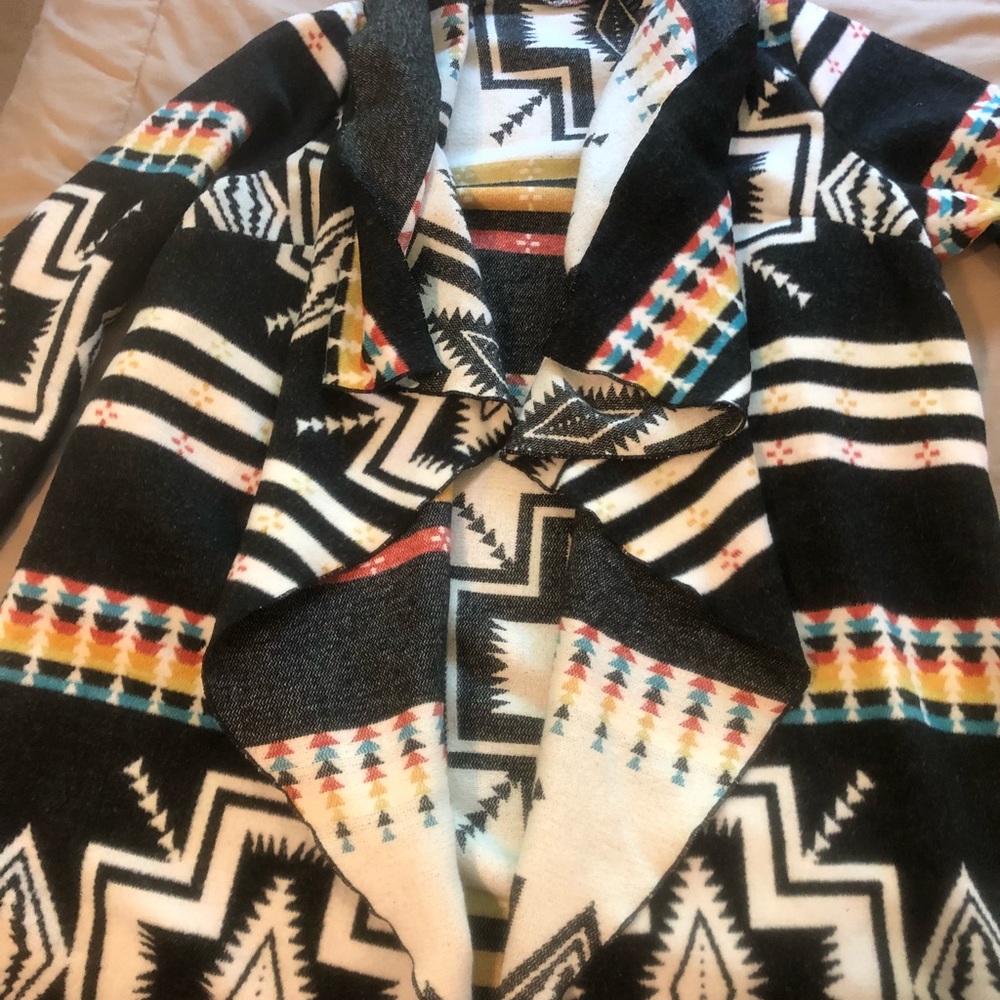 Heavyweight blanket style coat